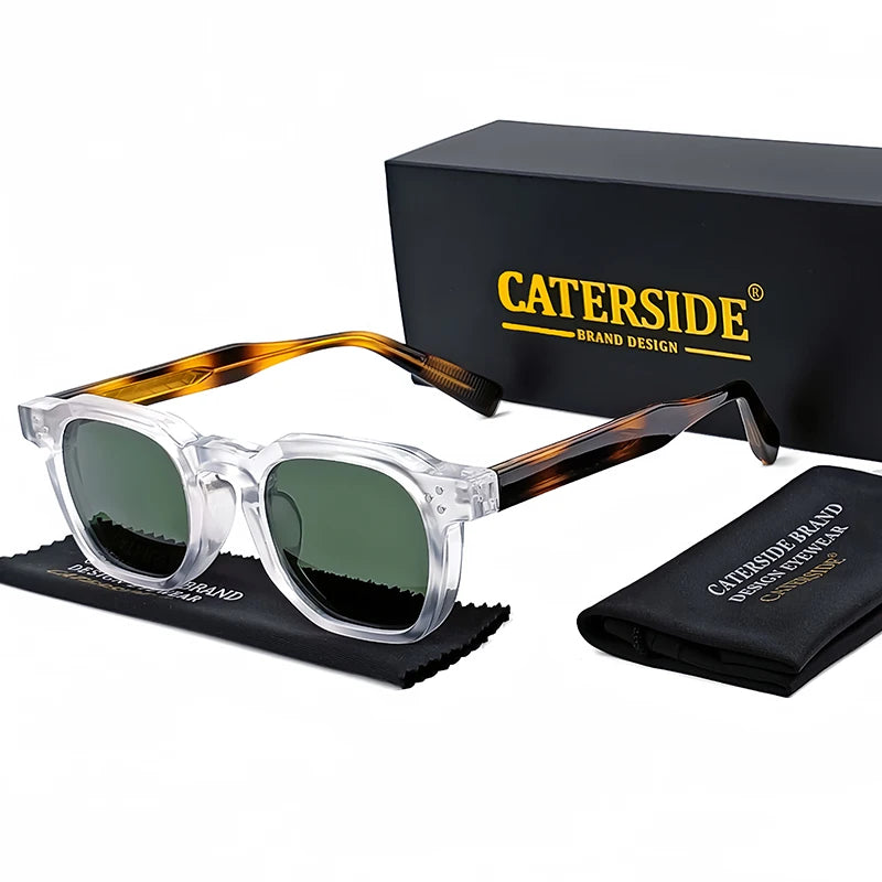 Lunettes de Soleil Carrées CATERSIDE - Design Personnalisé UV400