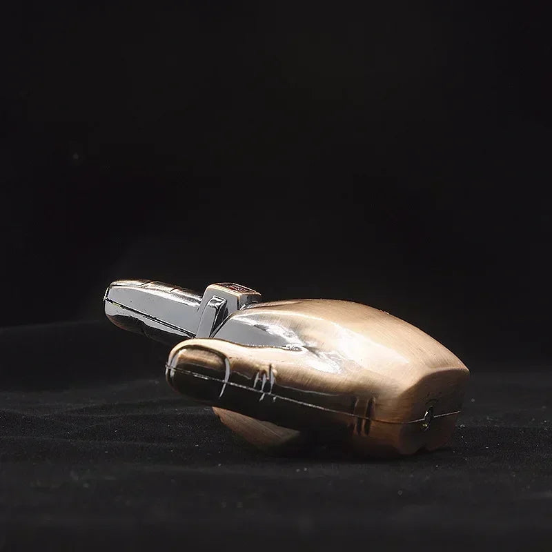 Briquet Torche Rechargeable - Design Original Doigt d'Honneur