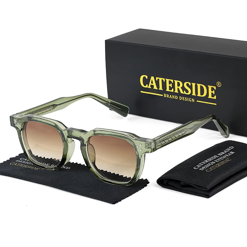 Lunettes de Soleil Carrées CATERSIDE - Design Personnalisé UV400