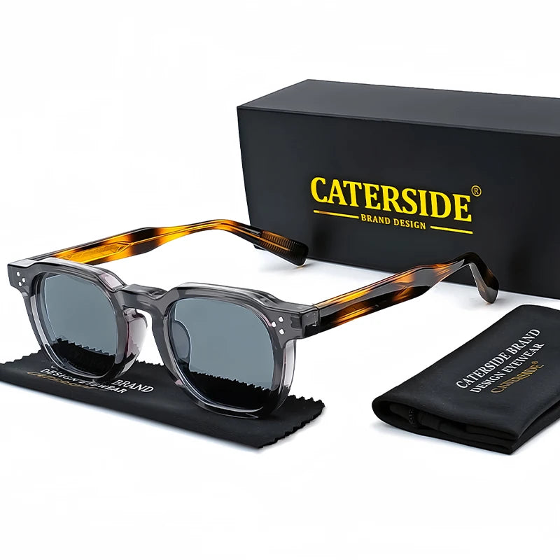Lunettes de Soleil Carrées CATERSIDE - Design Personnalisé UV400