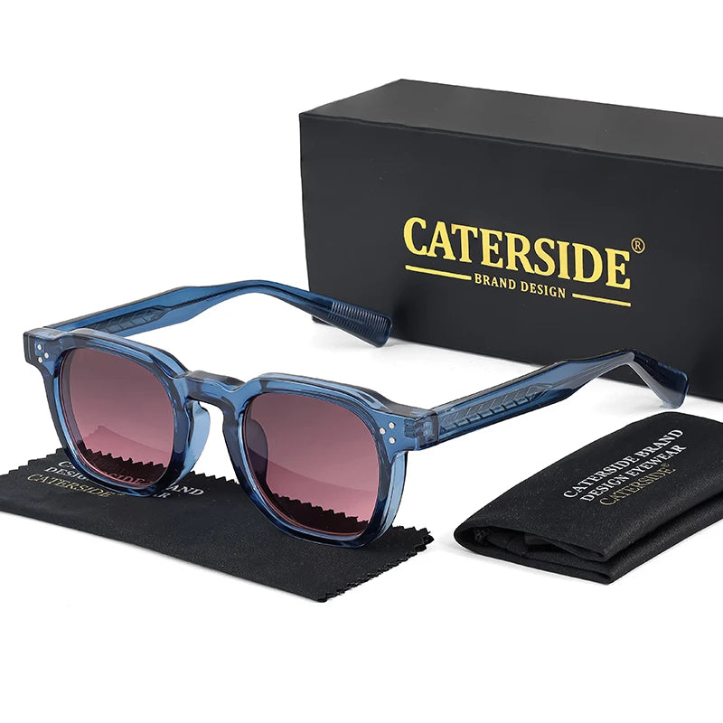 Lunettes de Soleil Carrées CATERSIDE - Design Personnalisé UV400