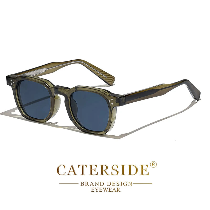 Lunettes de Soleil Carrées CATERSIDE - Design Personnalisé UV400