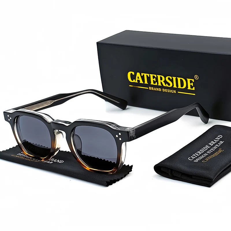 Lunettes de Soleil Carrées CATERSIDE - Design Personnalisé UV400