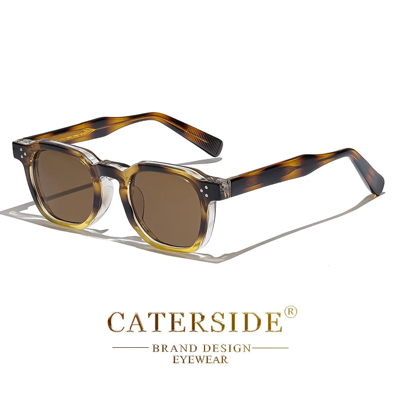 Lunettes de Soleil Carrées CATERSIDE - Design Personnalisé UV400
