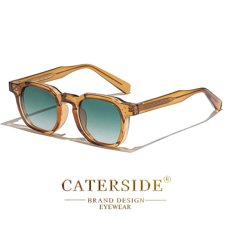 Lunettes de Soleil Carrées CATERSIDE - Design Personnalisé UV400